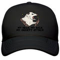 My Neck My Back My Anxiety Attack Opossum Snapback Trucker Hat