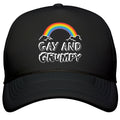 Gay And Grumpy Snapback Trucker Hat