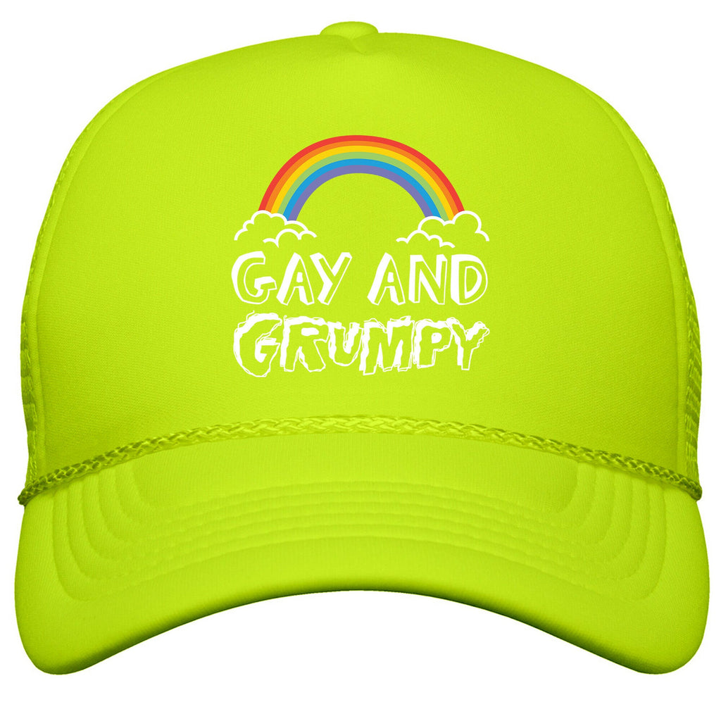 Gay And Grumpy Snapback Trucker Hat