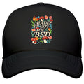 Made It Out Of Bed \(Floral\) Snapback Trucker Hat
