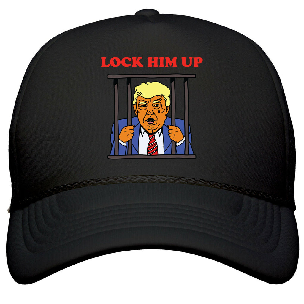 Lock Him Up Snapback Trucker Hat