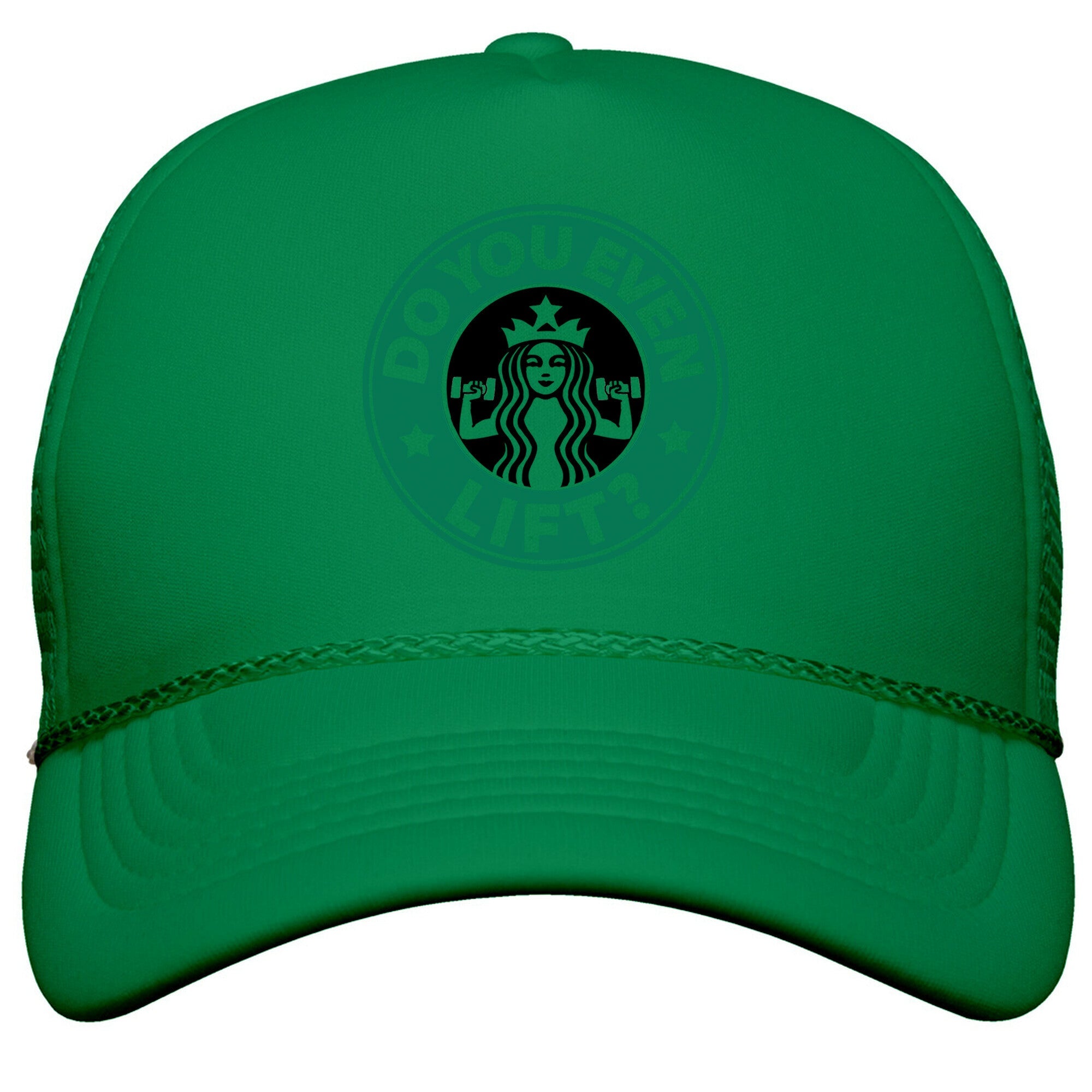 Do You Even Lift Coffee Parody Snapback Trucker Hat