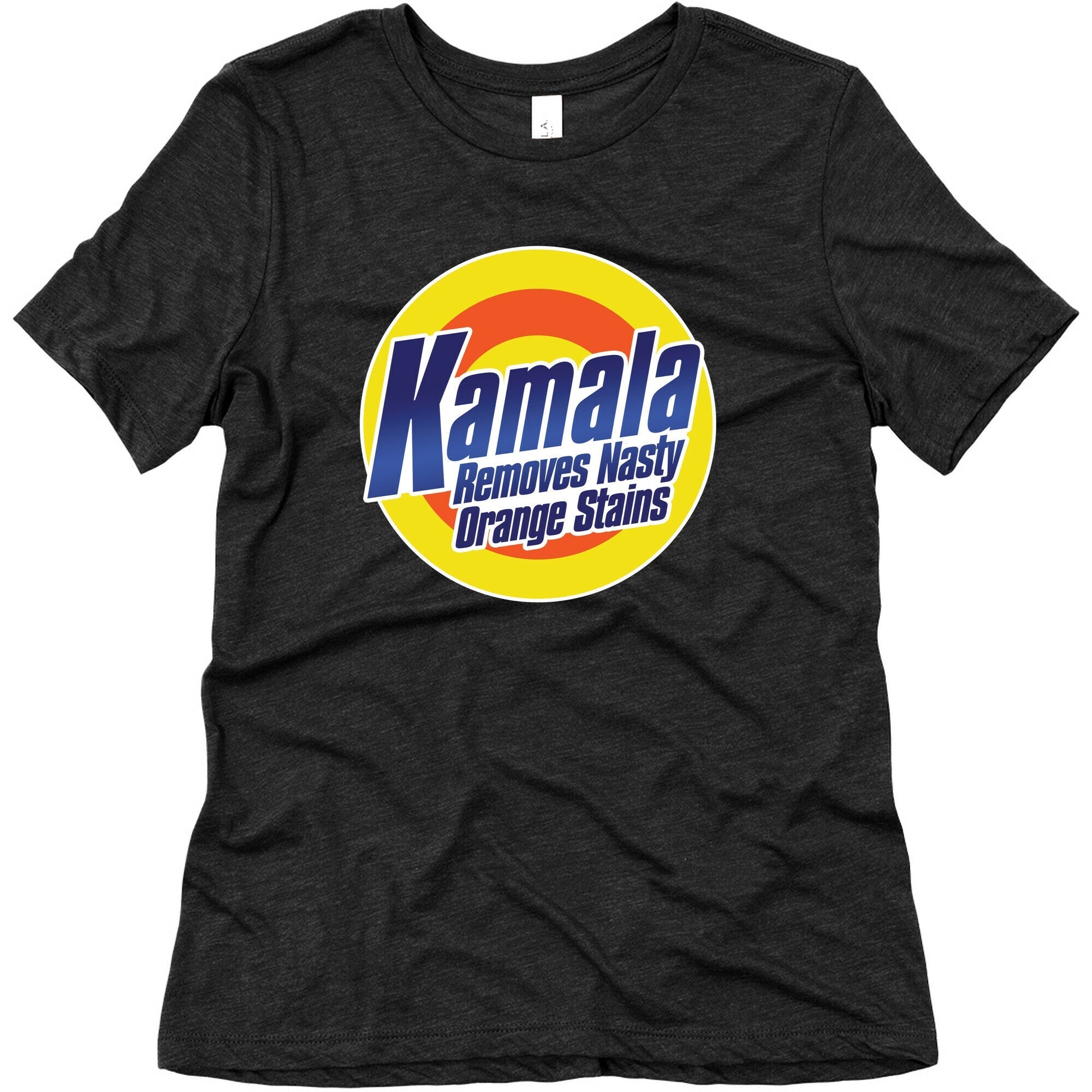 Kamala Removes Nasty Orange Stains Womens Triblend Tee