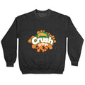 Orange Crush Harris Walz 2024 Crewneck Sweatshirt