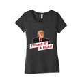 Trump is a Scab Womens Triblend Tee