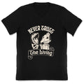 Beetlejuice Never Trust The Living V-Neck