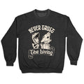 Beetlejuice Never Trust The Living Crewneck Sweatshirt
