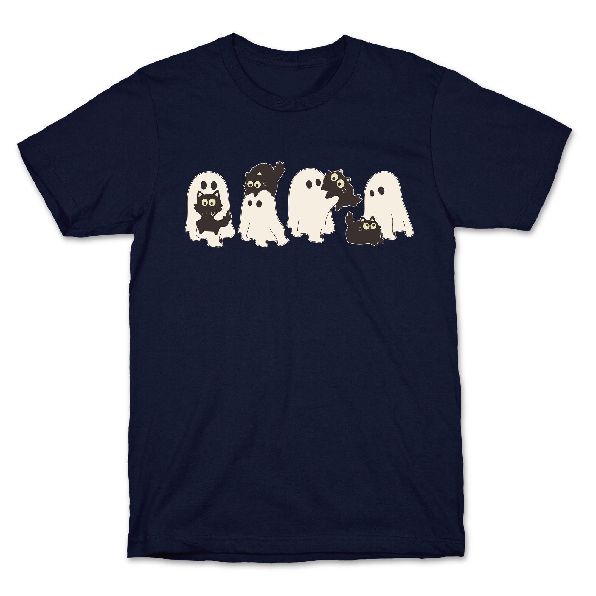 Cute Ghost Cats T-Shirt
