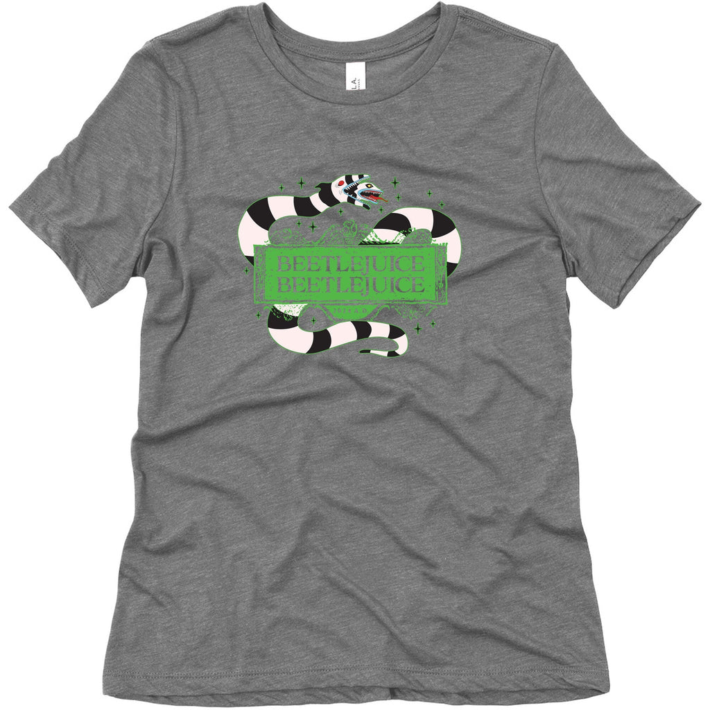 Beetlejuice Beetlejuice 2024 AD Womens Triblend Tee