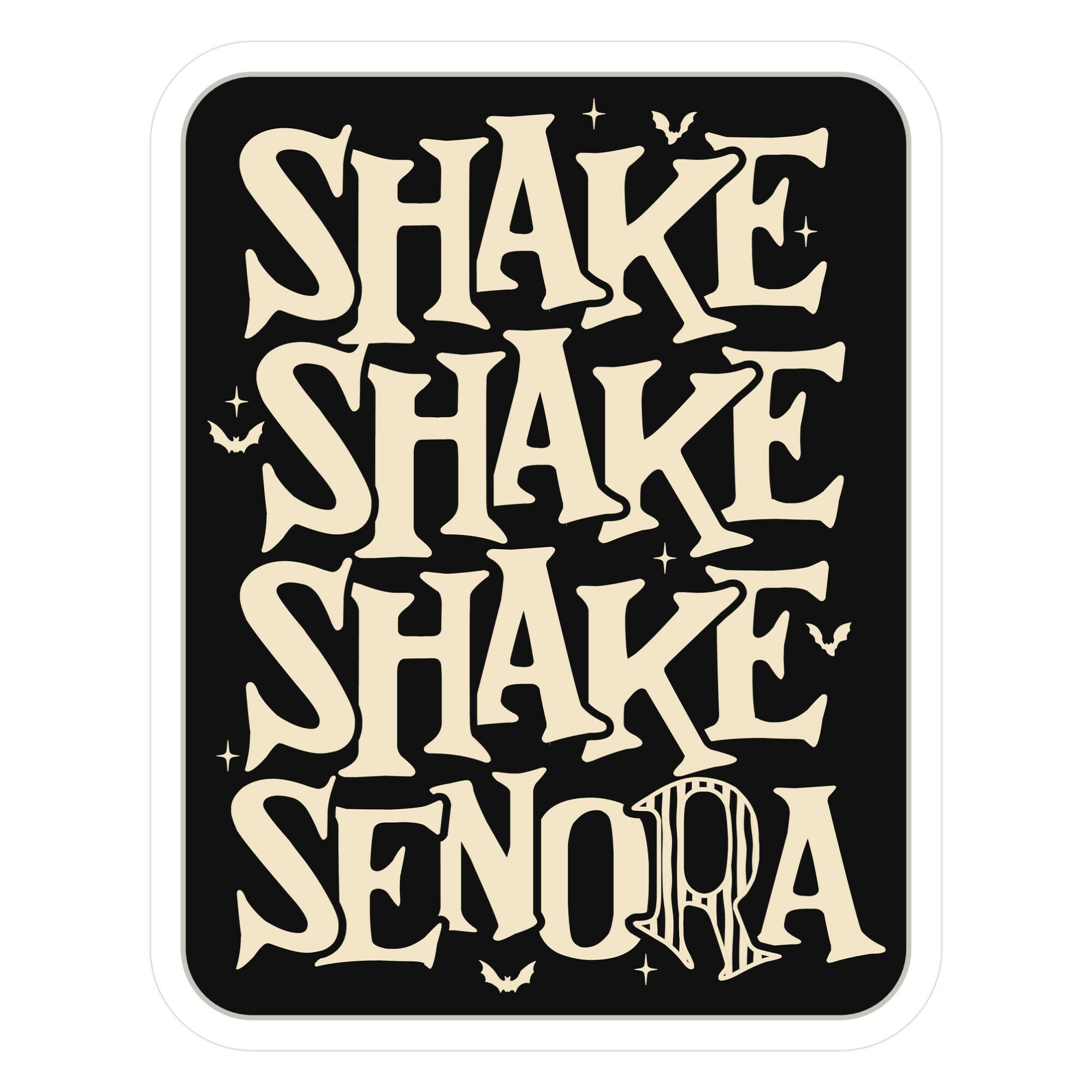Beetlejuice Shake Senora Sticker