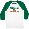 Catholics vs. Convicts Baseball Tee