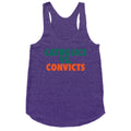 Catholics vs. Convicts Racerback Tank