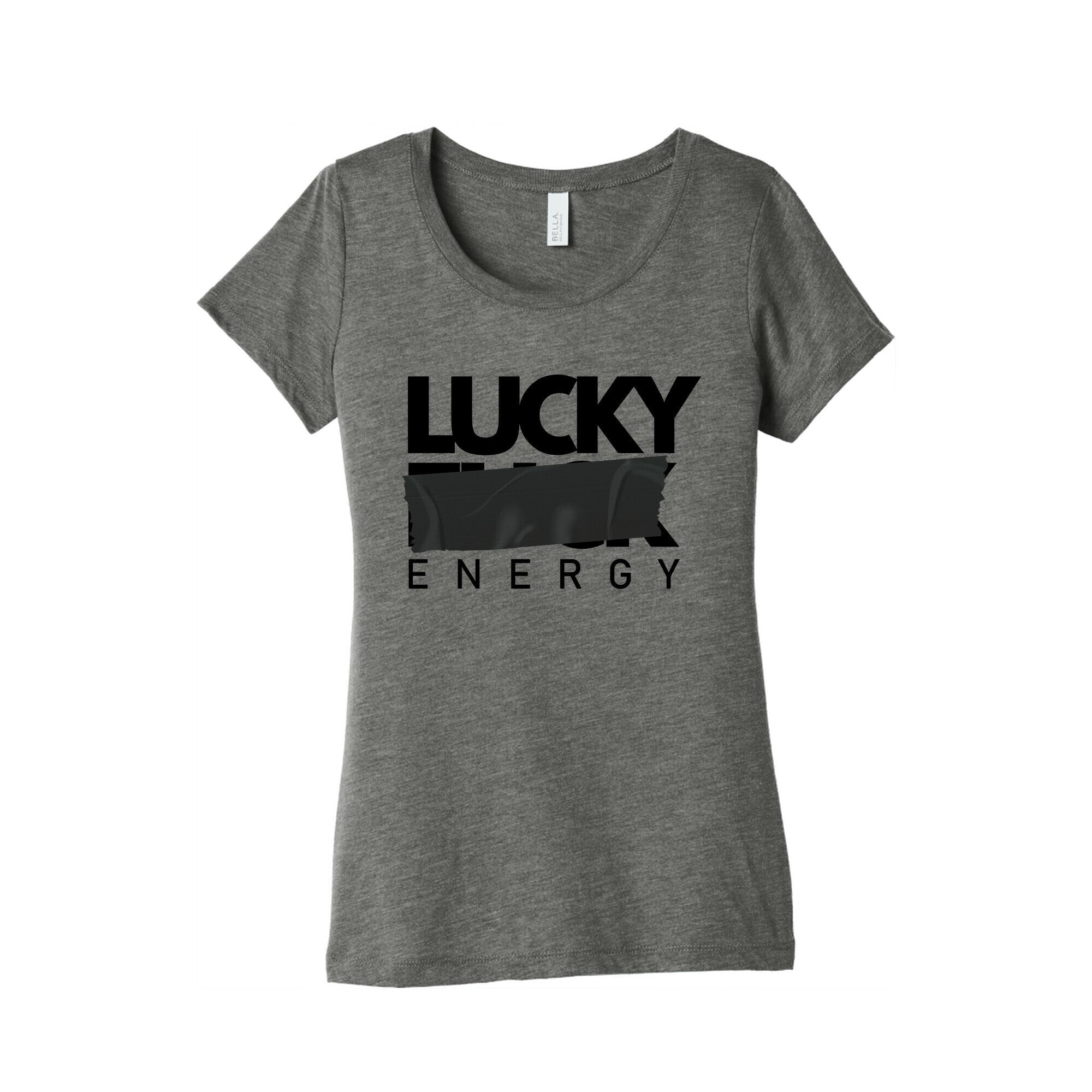 Lucky Energy Womens Triblend Tee
