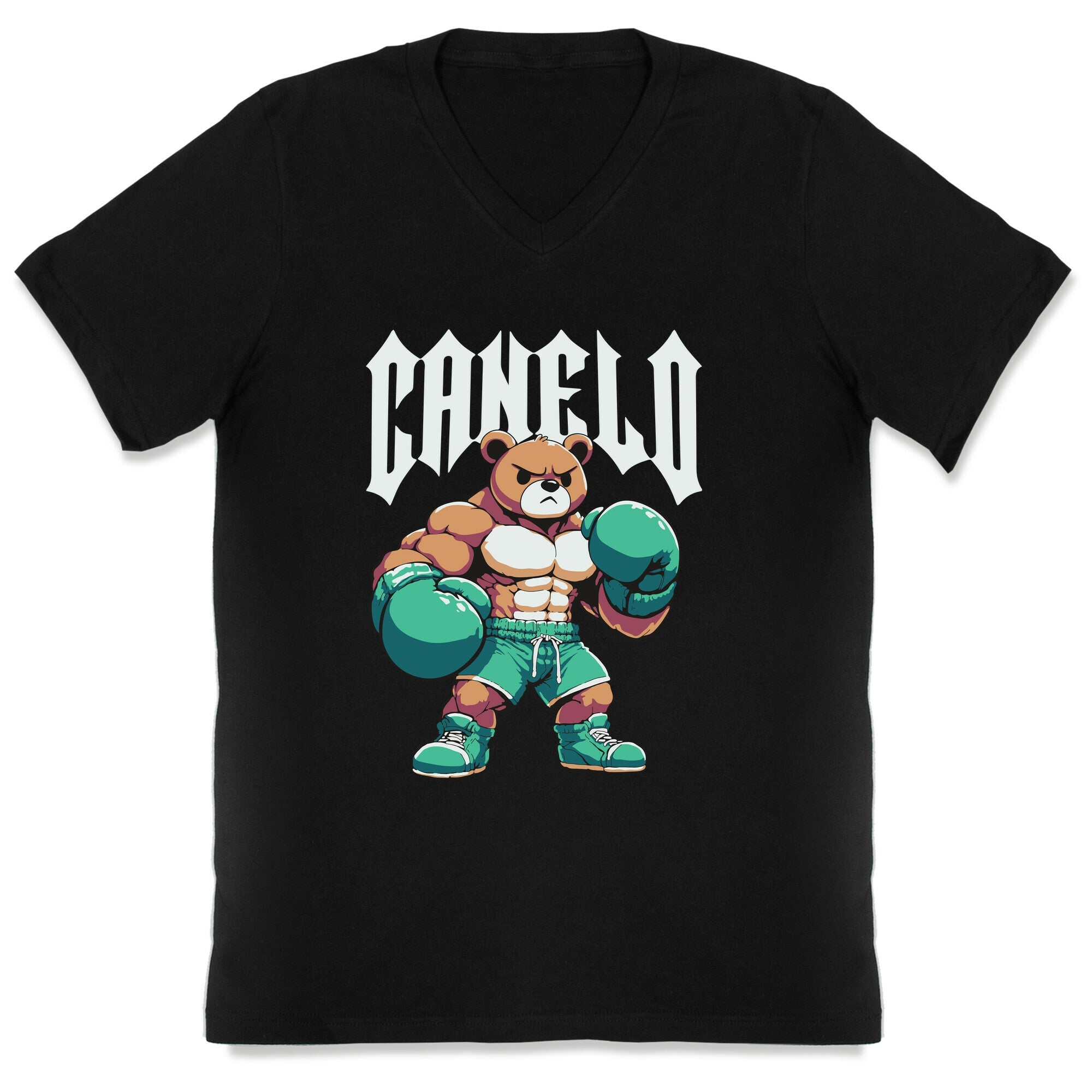 Canelo Teddy Bear V-Neck