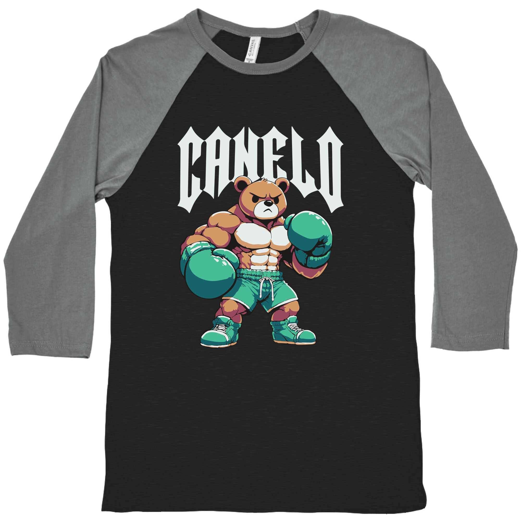 Canelo Teddy Bear Baseball Tee