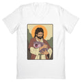 Moo Deng Jesus V-Neck