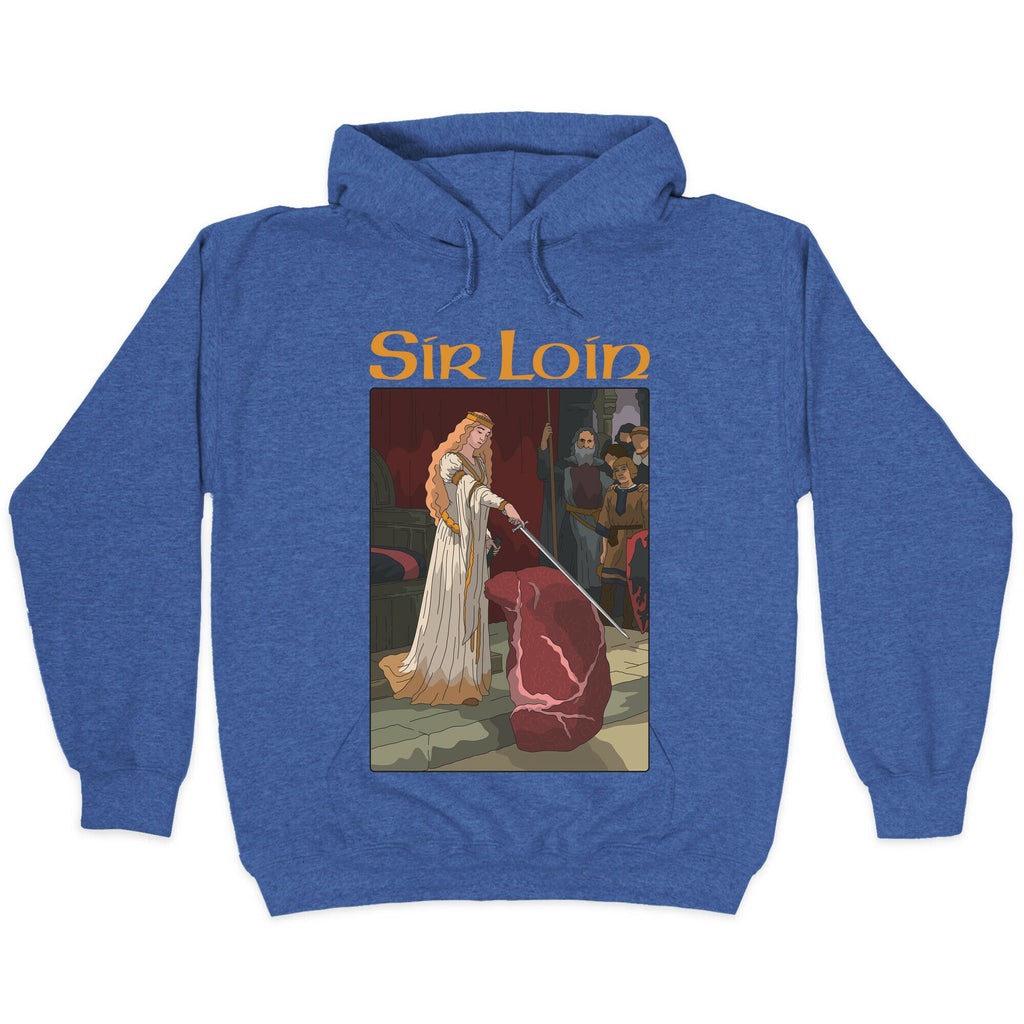 Sir Loin Steak Meme Cartoon Hoodie
