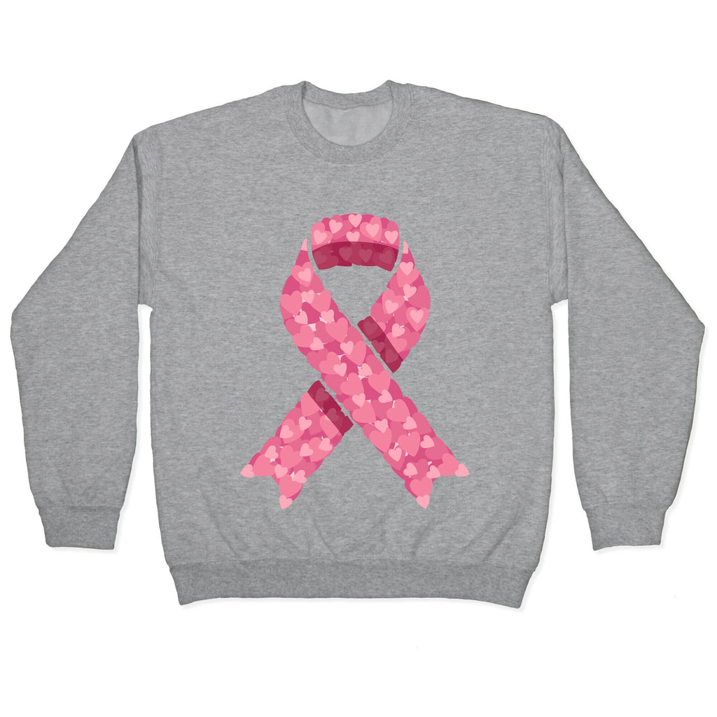 Pink Ribbon Crewneck Sweatshirt