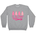 Ghost October Breast Cancer Awareness Crewneck Sweatshirt