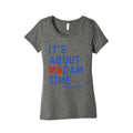 Its About Madam Time Kamala Womens Triblend Tee