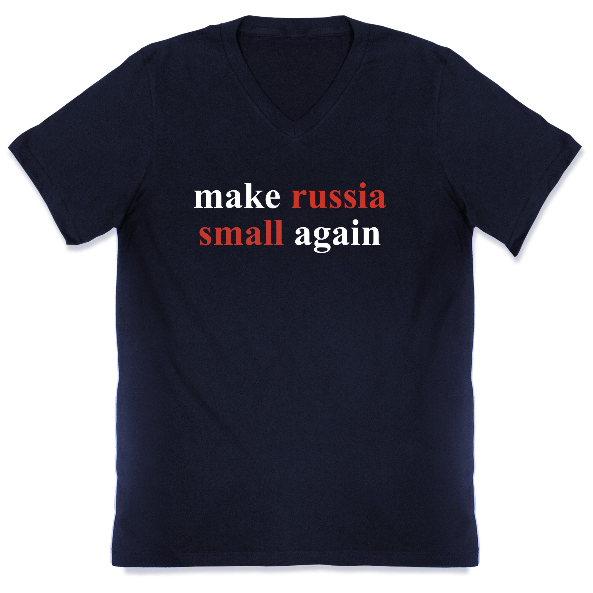 Make Russia Small Again V-Neck