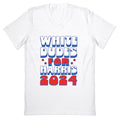 White Dudes for Harris V-Neck