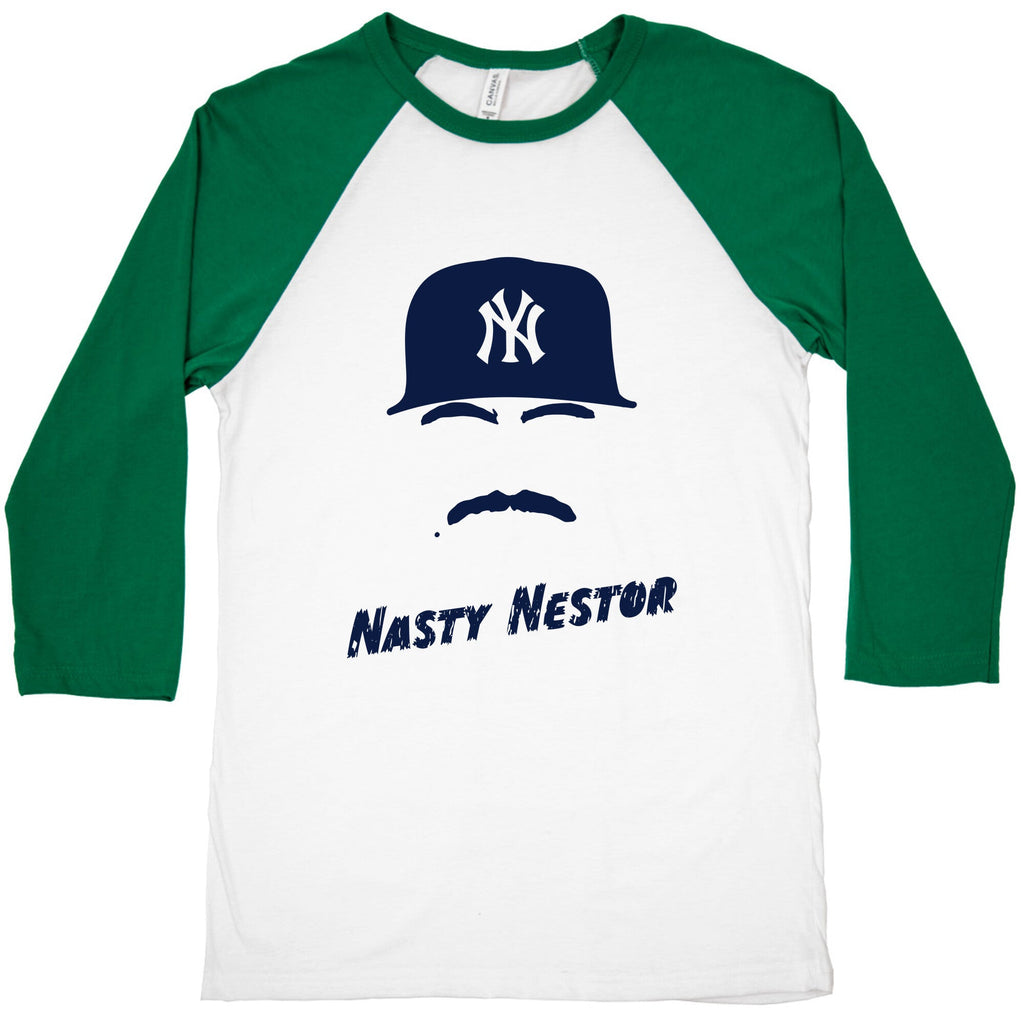 Nasty Nestor Baseball Tee