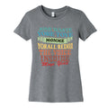 dont waste your time on me youre already the voice inside my yead Womens Cotton Tee