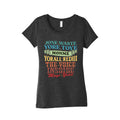 dont waste your time on me youre already the voice inside my yead Womens Triblend Tee