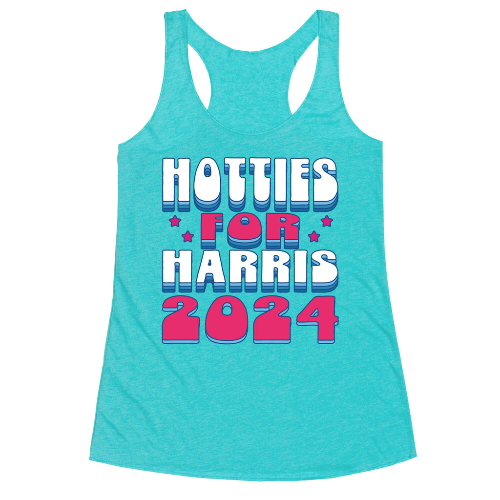 Hotties for Kamala Harris Racerback Tank