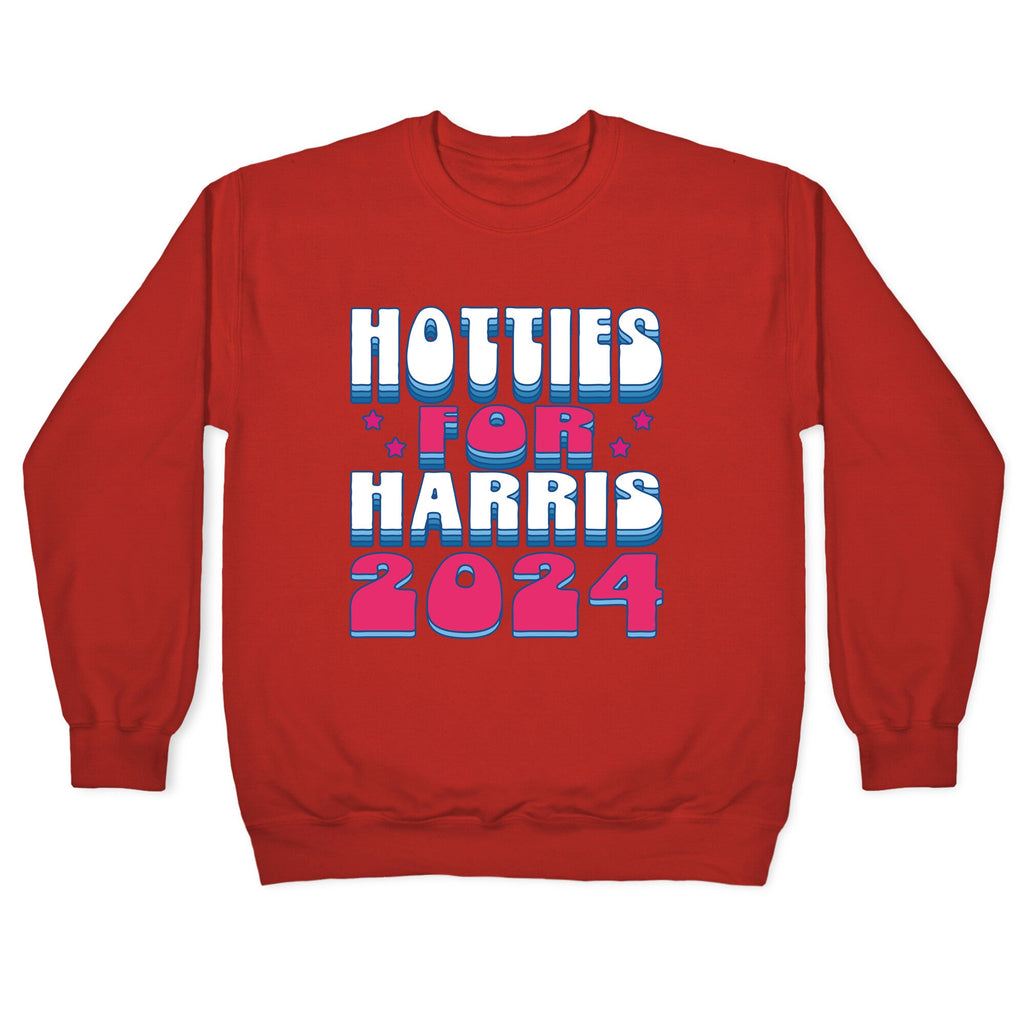 Hotties for Kamala Harris Crewneck Sweatshirt