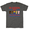 Together We Rise Harris 2024 Unisex Triblend Tee