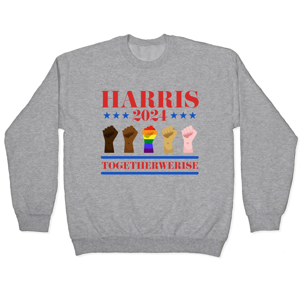 Together We Rise Harris 2024 Crewneck Sweatshirt
