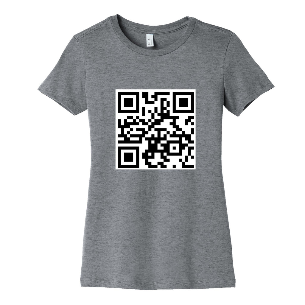 QR Code Womens Cotton Tee