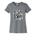 QR Code Womens Cotton Tee