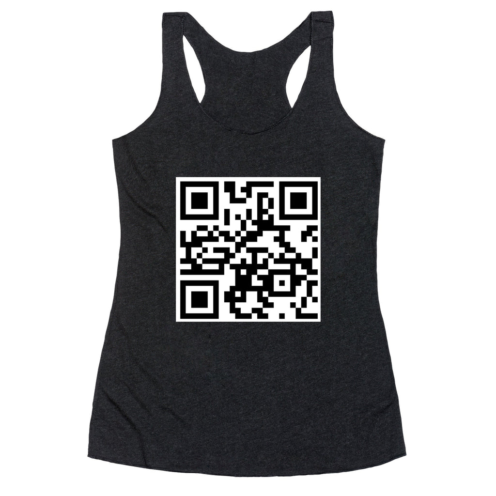 QR Code Racerback Tank