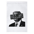 Not My President Garden Flag