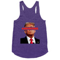 Not My President Racerback Tank