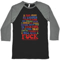 A Fuck Must Be Earned Baseball Tee