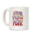 A Fuck Must Be Earned Coffee Mug