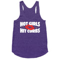 Hot Girls Hit Curbs Racerback Tank