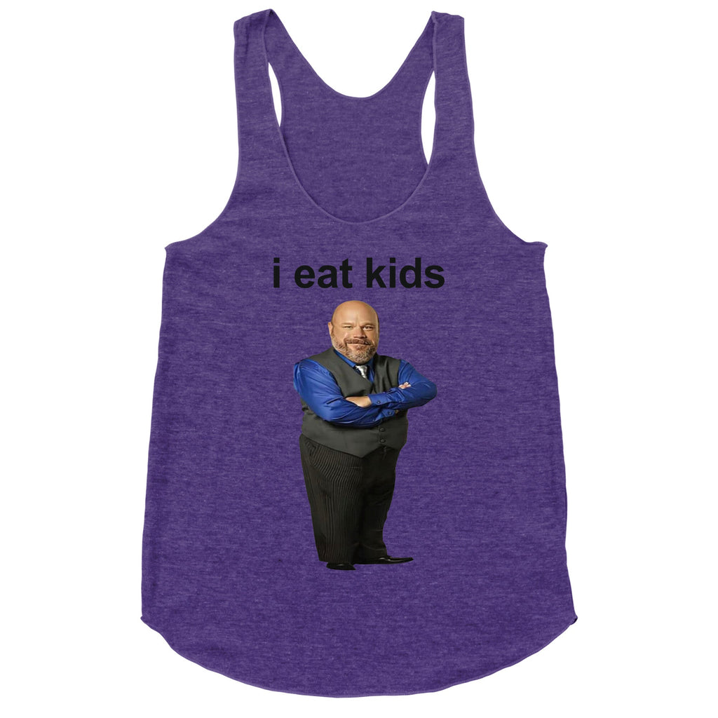 I Eat Kids Racerback Tank