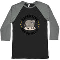 Expensive and Difficult Trash Animal Baseball Tee