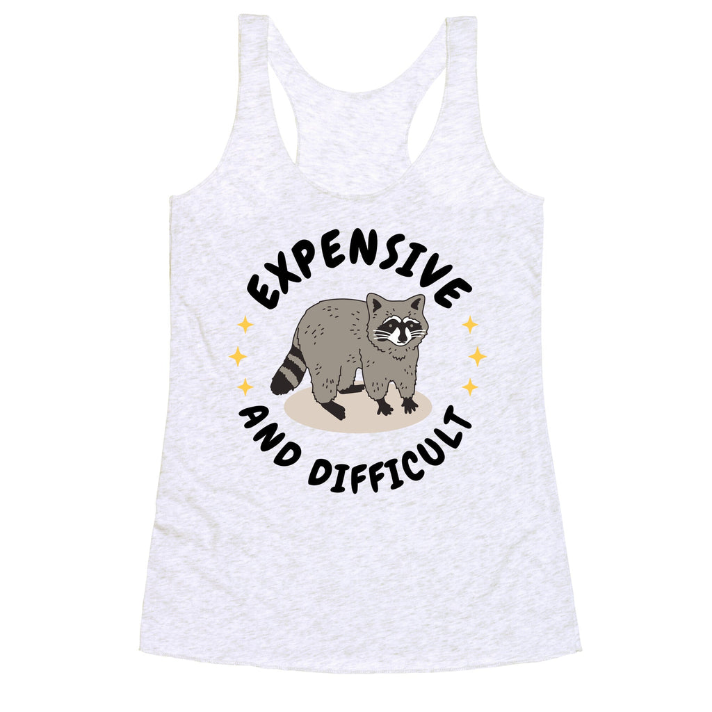 Expensive and Difficult Trash Animal Racerback Tank