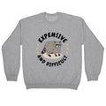 Expensive and Difficult Trash Animal Crewneck Sweatshirt