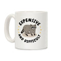 Expensive and Difficult Trash Animal Coffee Mug