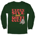 Raccoon Expensive and Difficult Longsleeve Tee