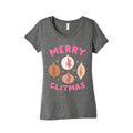 Merry Clitmas Womens Triblend Tee
