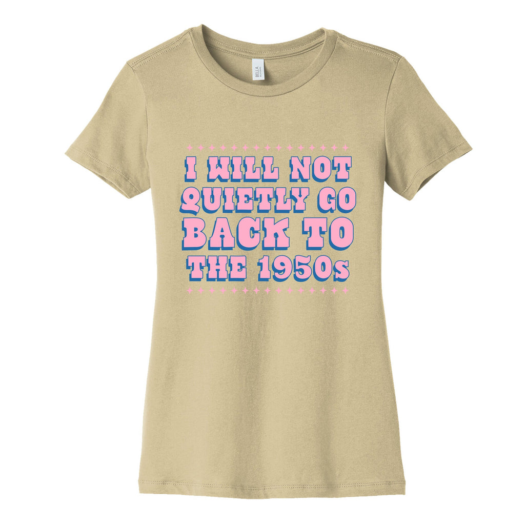 Back to the 1950s Womens Cotton Tee