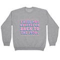 Back to the 1950s Crewneck Sweatshirt